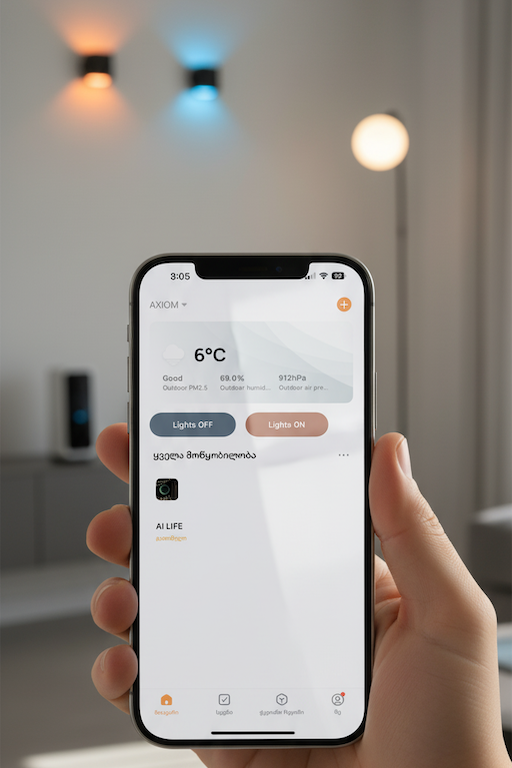 Axiam Smartstack Axiom Smart - AI-Powered Smart Living for Georgia